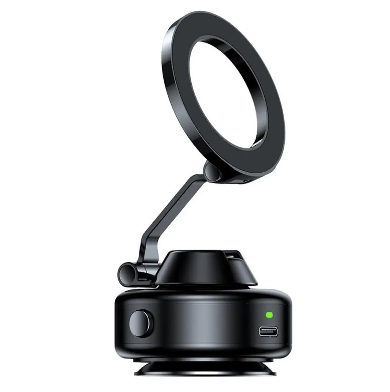 X98 Magnetic Metal Alloy Auto-Clamping Car Phone Mount — view 2